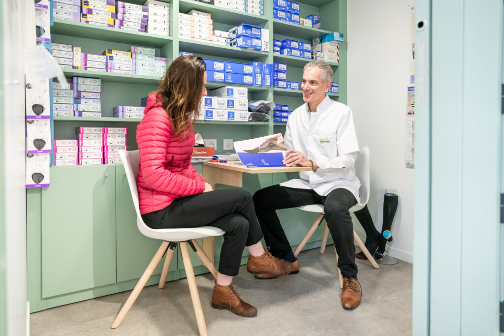 Dialogue entre un patient et son pharmacien