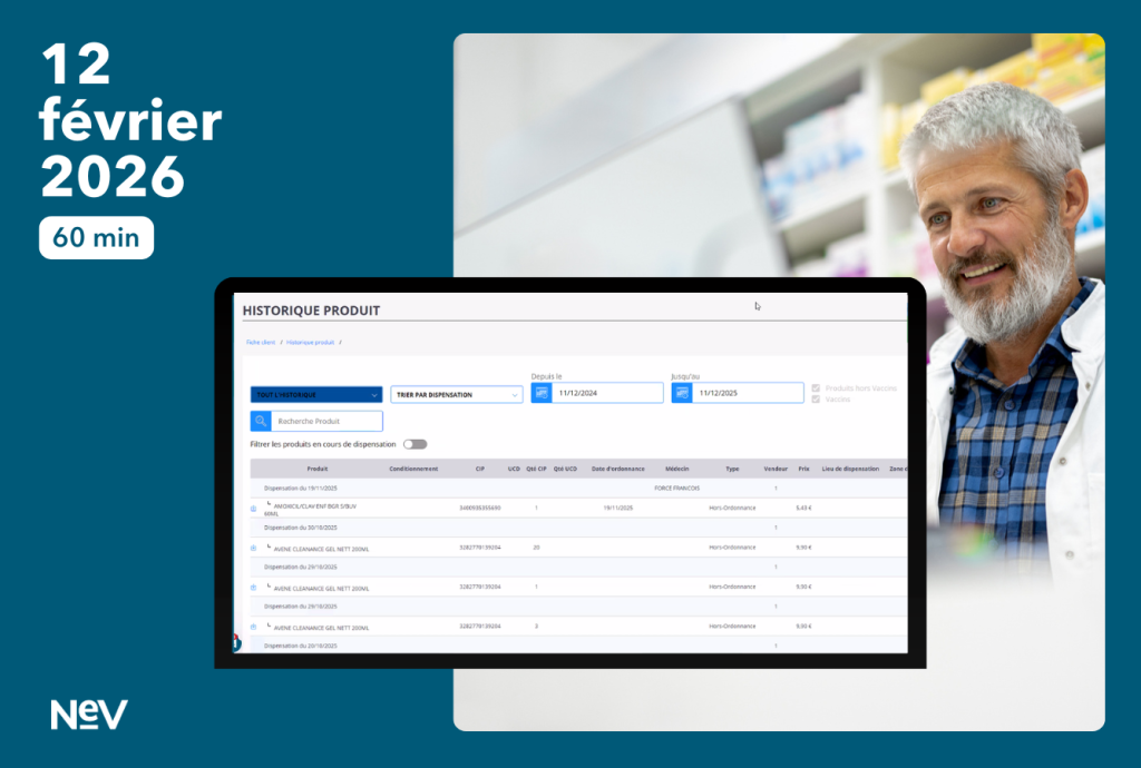 Interface du nev de smart rx pour les nouveautés de version de février 2026