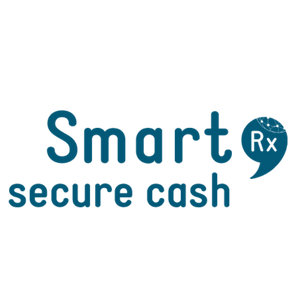 logo secure cash bleu