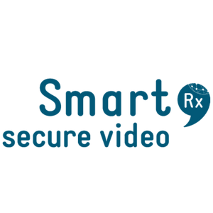 logo secure video bleu