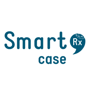 logo smart case bleu