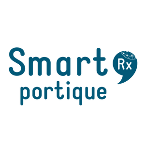 logo smart rx portique bleu
