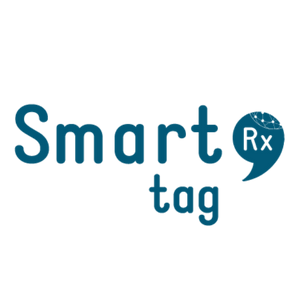Logo smart rx tag bleu