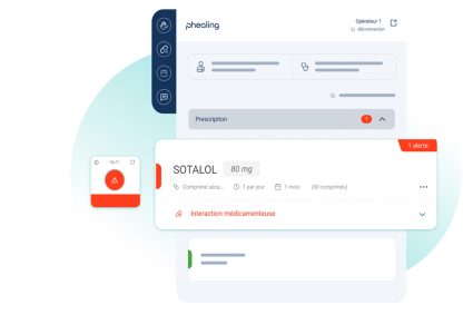 Fenêtres d'alertes dans Phealing secur.ia