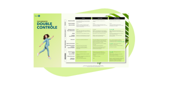 Aperçu de la fiche comparative sur le double contrôle d'ordonnance en pharmacie