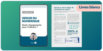 Guide Ségur du numérique pour les pharmaciens ouvert sur une tablette
