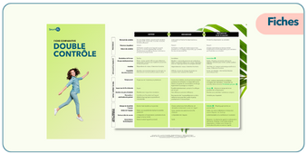 Aperçu de la fiche comparative sur le double contrôle d'ordonnance