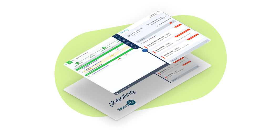 Ecran logiciel smart rx et phealing secur.IA