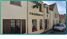 Devanture pharmacie du centre Evry smart rx