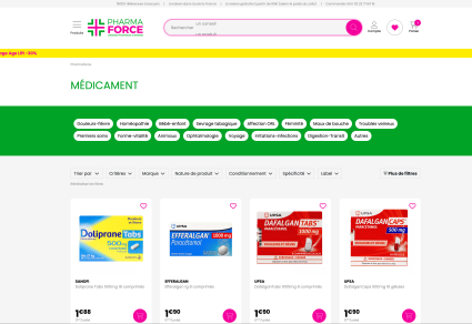 Capture écran Apotekisto gestion médicaments