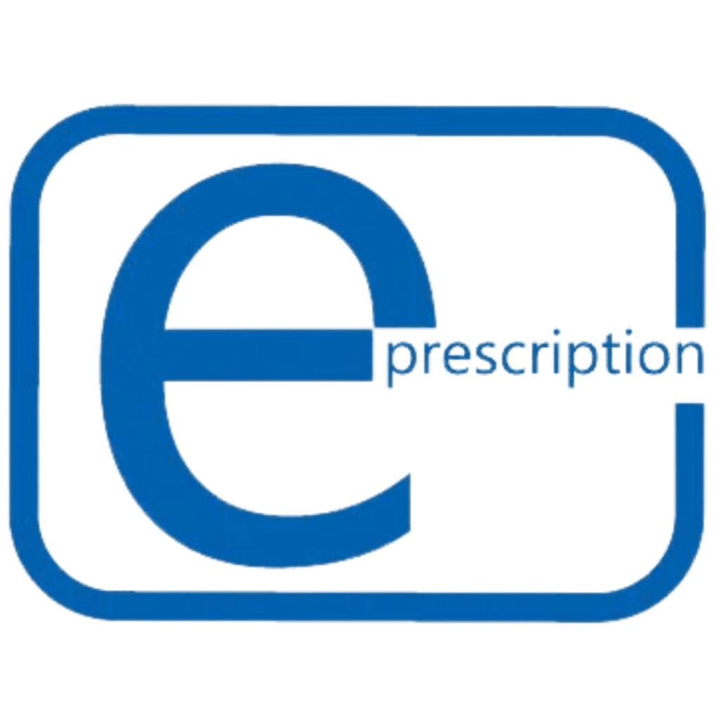 Logo e prescription ou ordonnance numérique