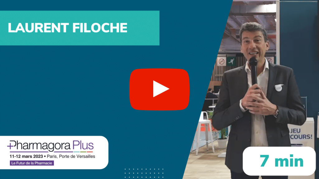 Miniature vidéo de la conférence de Laurent Filoche à Pharmagora