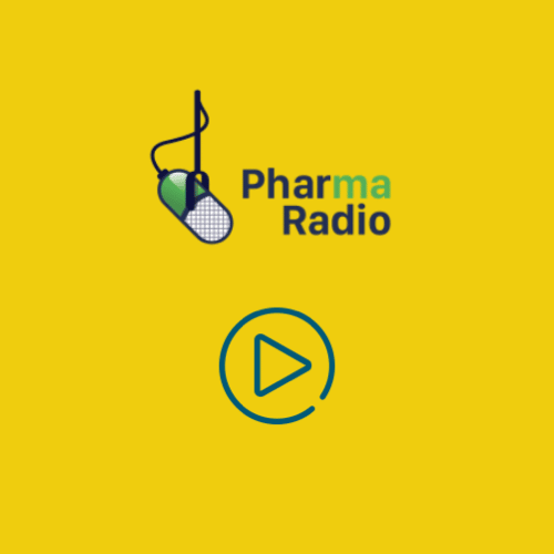 Logo Pharma Radio fond jaune
