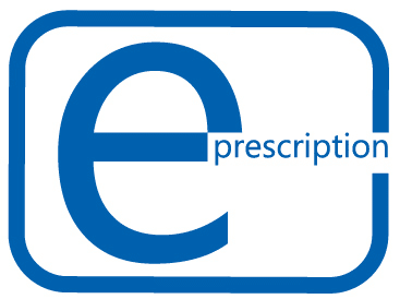 logo E-prescription dans un rectangle : page SEGUR